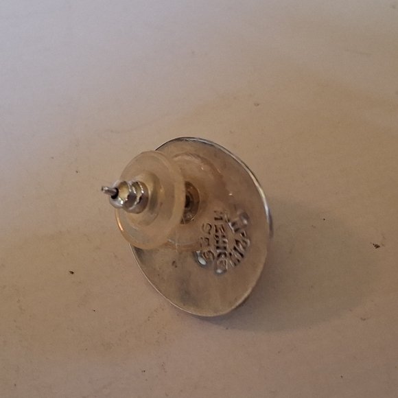 Vintage Sterling Silver 925 Onyx Taxco Stud Earrings 8 grams - Picture 13 of 16